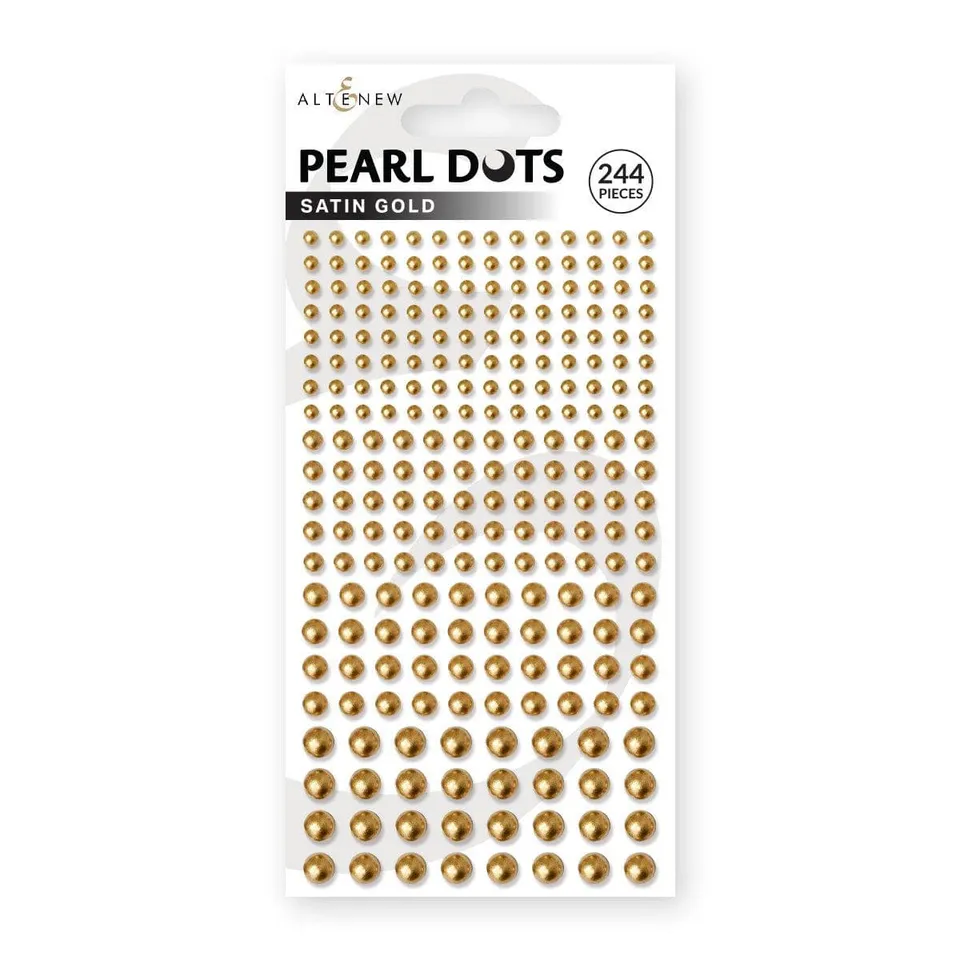 altenew-satin-gold-pearl-dots-halbperlen-selbstklebend-244-stk image 1