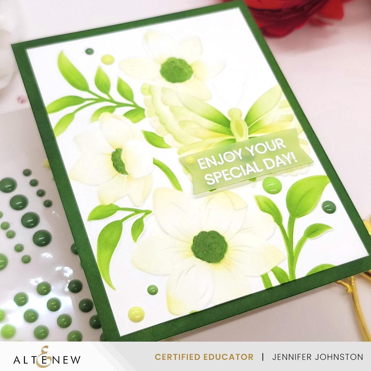 altenew-whispering-woodland-enamel-dots-sticker-163er-gr-n image 4