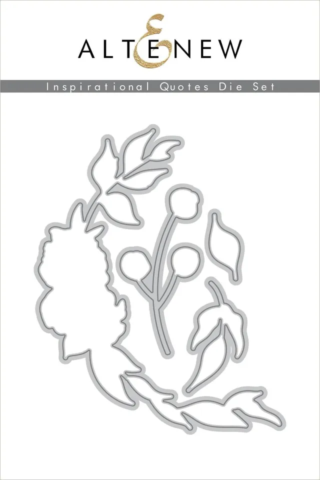 altenew-inspirational-quotes-stanzschablonen-set-4-tlg-floral image 1