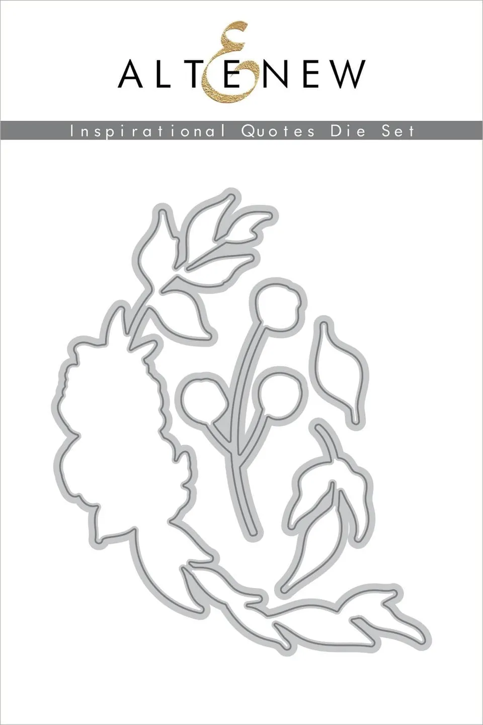 altenew-inspirational-quotes-stanzschablonen-set-4-tlg-floral image 1