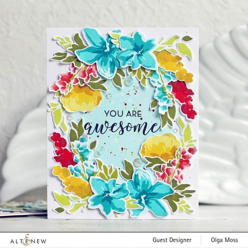 altenew-life-is-awesome-stempelset-blumen-6x8-zoll image 4