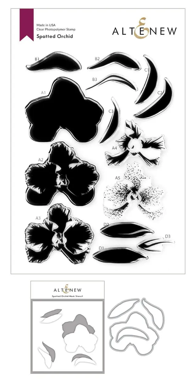 altenew-spotted-orchid-stempelset-komplettset-blume-schichten image 1
