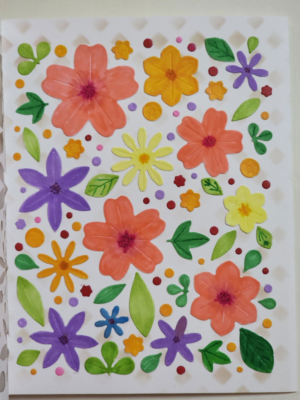 Blüten schichten