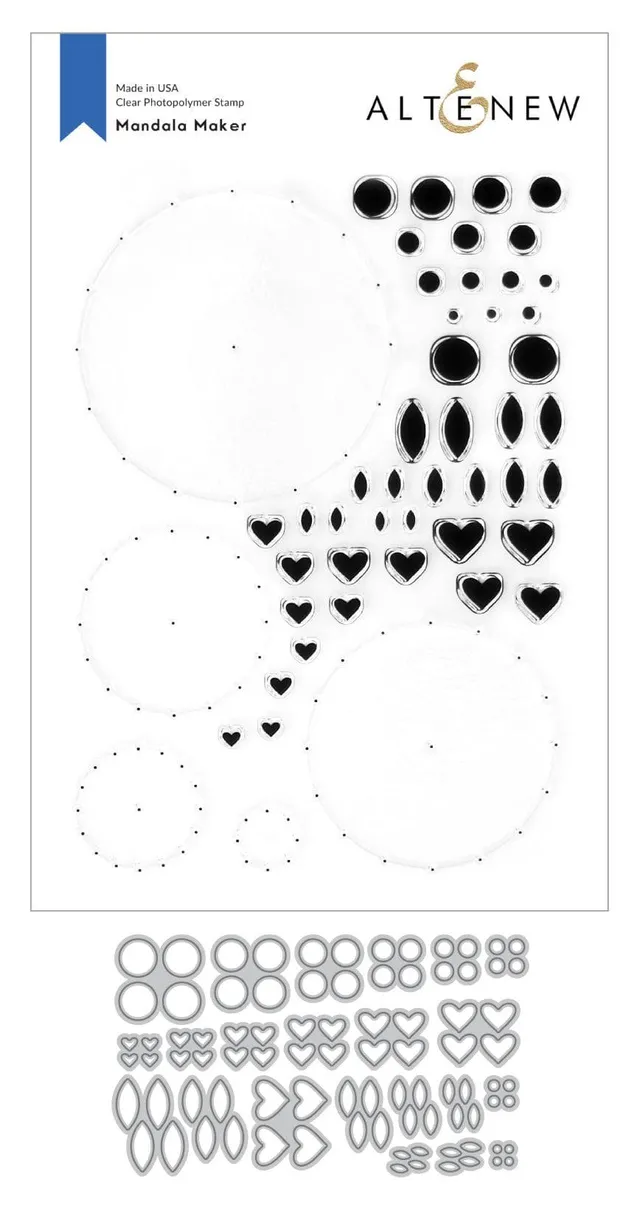 altenew-mandala-maker-confetti-stempelset-bundle-kreis-6x8 image 1
