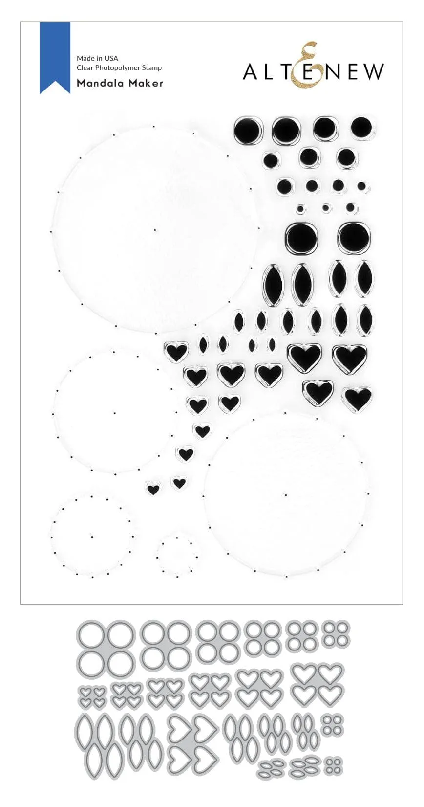 altenew-mandala-maker-confetti-stempelset-bundle-kreis-6x8 image 1