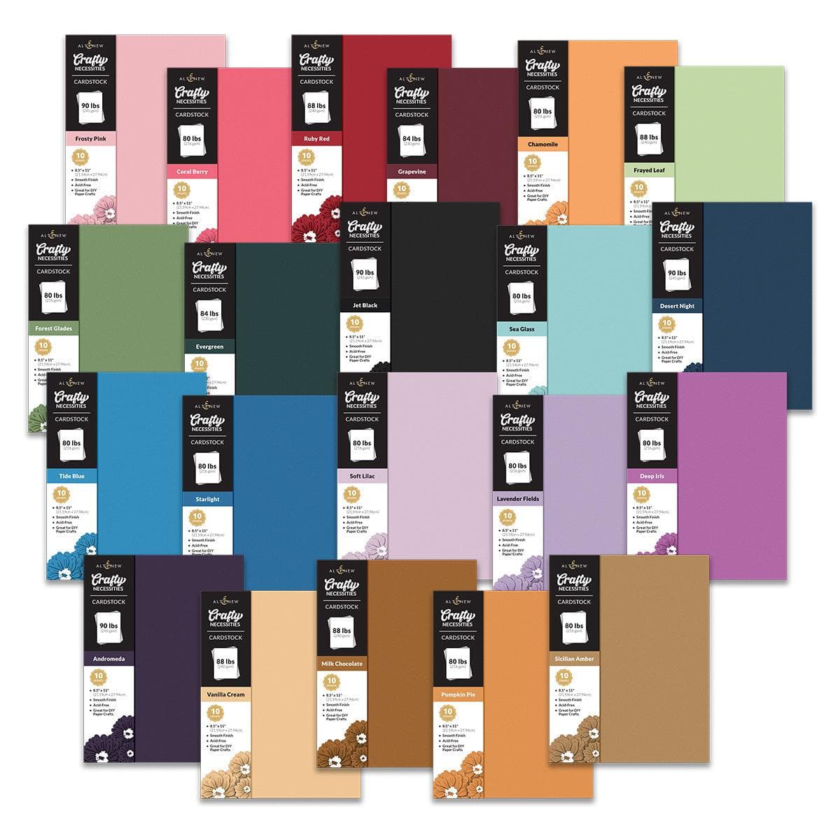 altenew-paper-more-rainbow-reflections-cardstock-bundle-210-blatt image 1