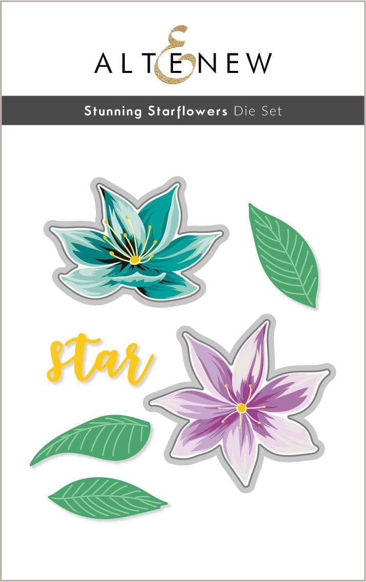 altenew-stunning-starflowers-stanzenset-6-teilig-floral image 1