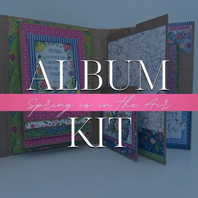 graphic-45-spring-is-in-the-air-album-kit-interactive-folio image 1