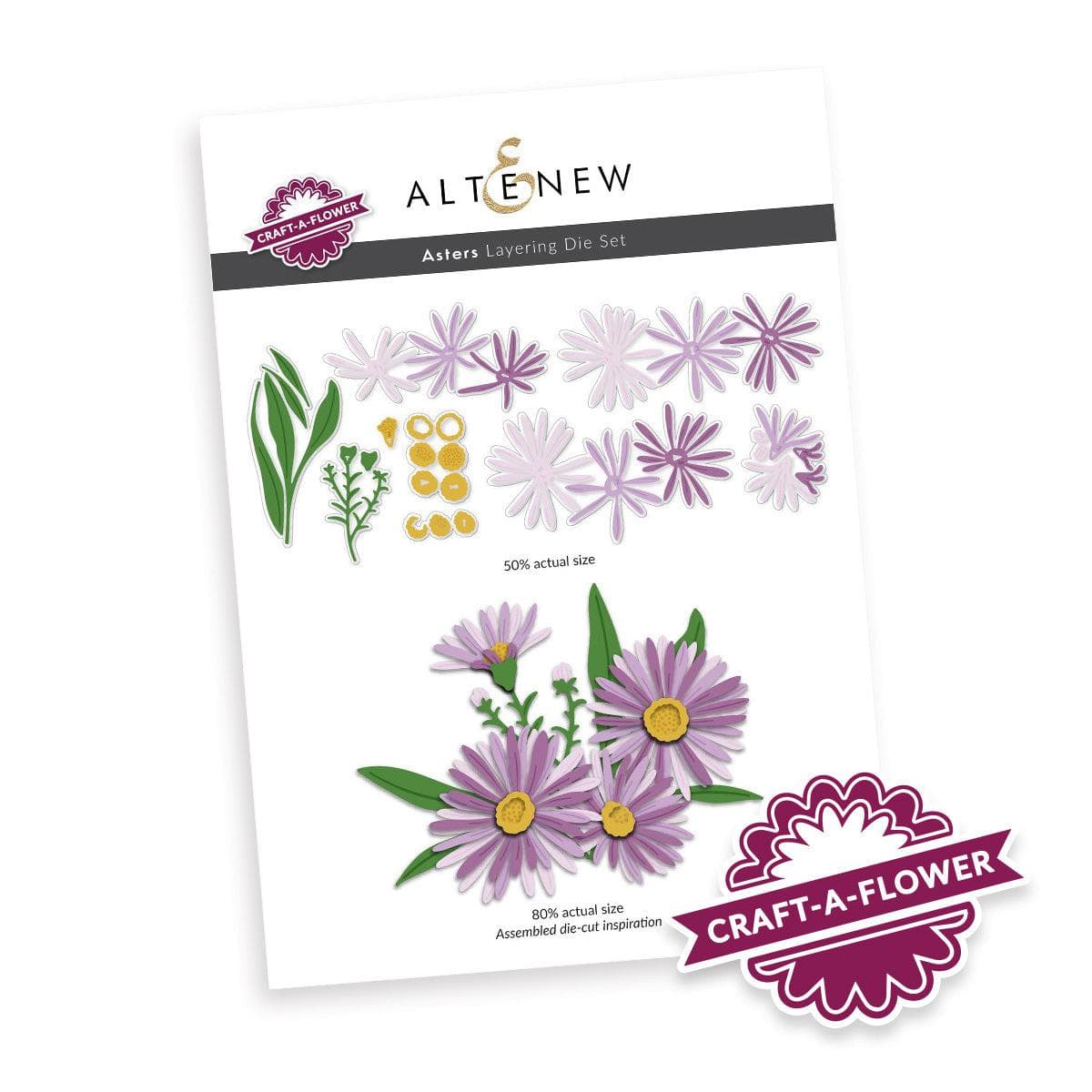 altenew-craft-a-flower-asters-stanzen-blumen-set image 1