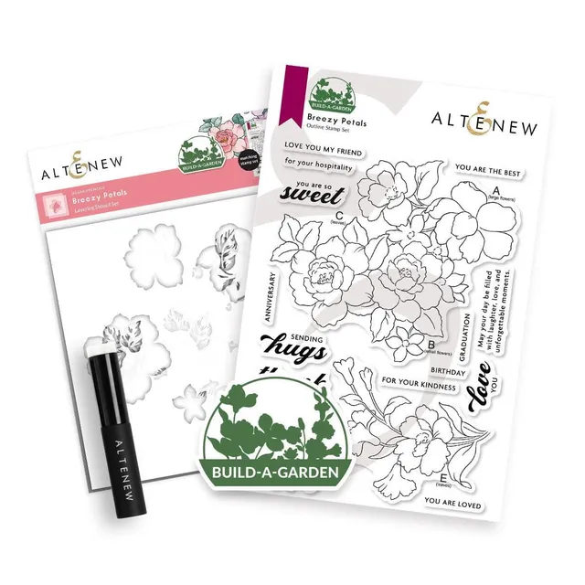 altenew-build-a-garden-breezy-petals-stempelset-6x8 image 1