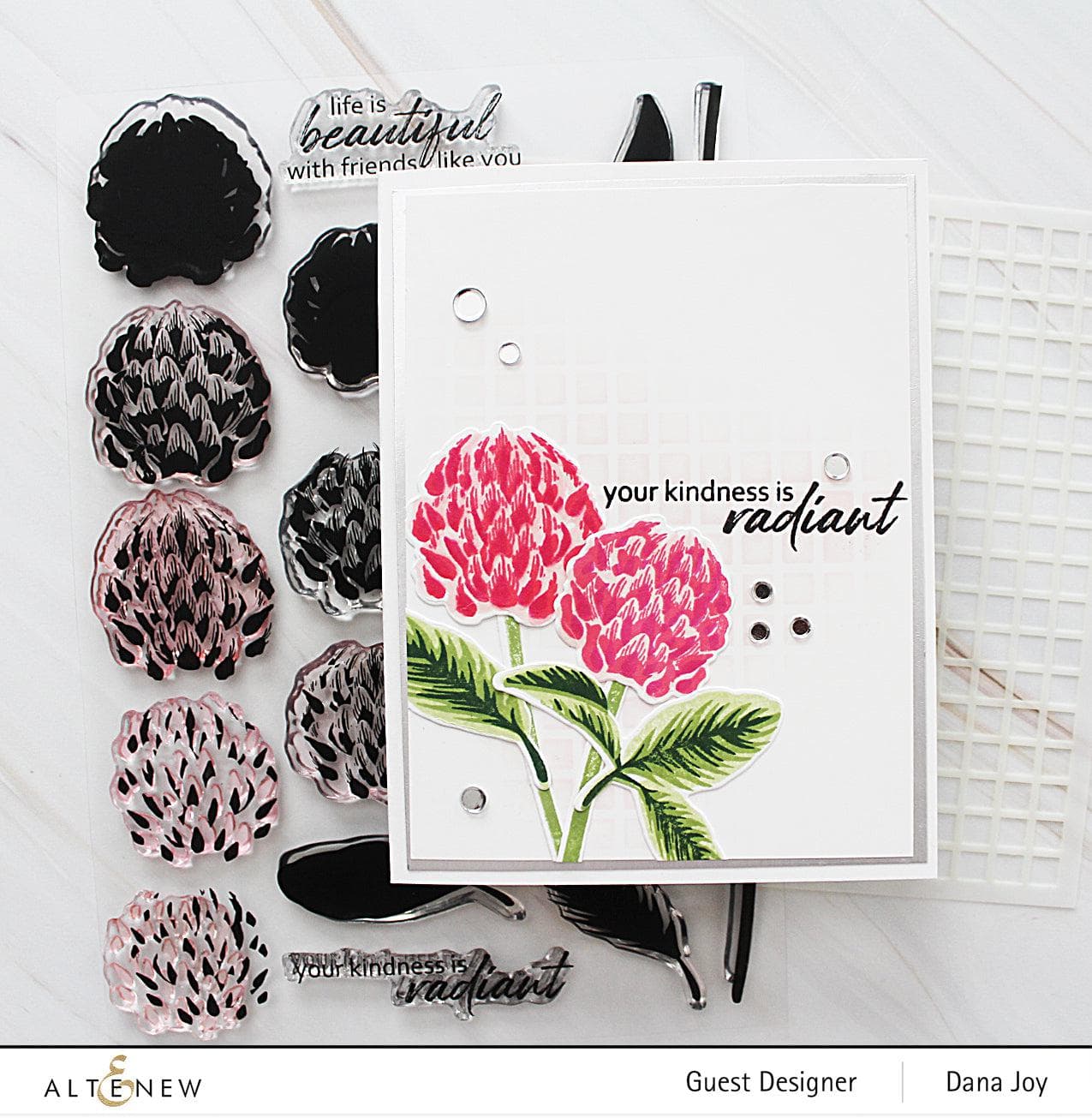 altenew-build-a-flower-clover-stempel-stanzen-set-klee image 8