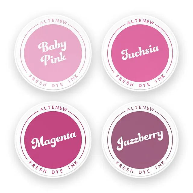 altenew-bubblegum-dreams-fresh-dye-ink-stempelkissen-4er-pink image 1