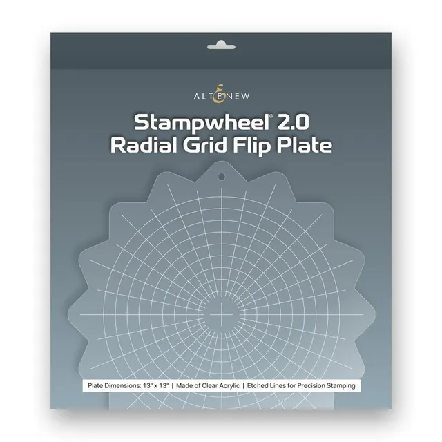 altenew-stampwheel-2-0-radial-grid-flip-plate-acryl image 1