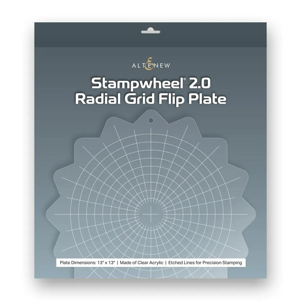 altenew-stampwheel-2-0-radial-grid-flip-plate-acryl image 1