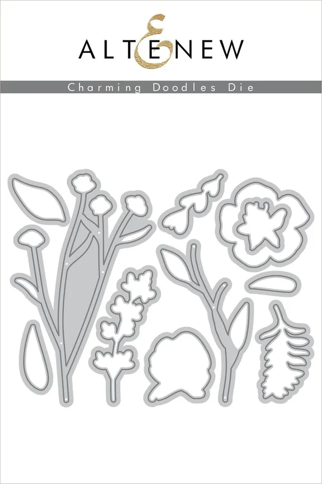 altenew-charming-doodles-stanzschablonen-11-teilig image 1