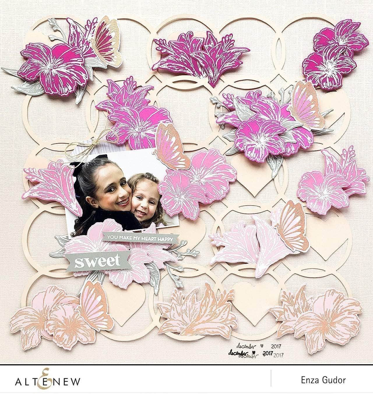 altenew-happy-heart-stempelset-blumen-4x6-danke-13-teilig image 7