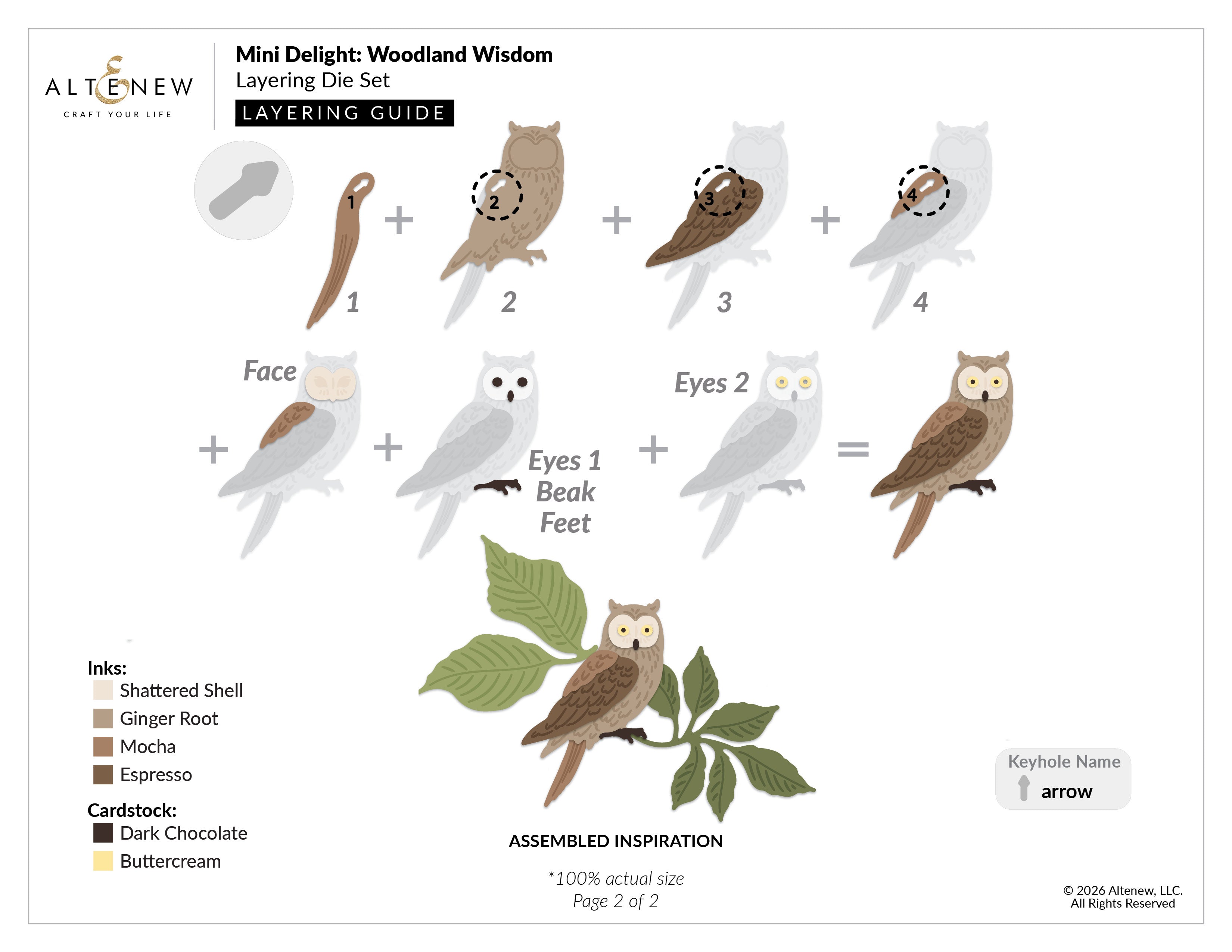 altenew-mini-delight-woodland-wisdom-stempel-eule-set image 4