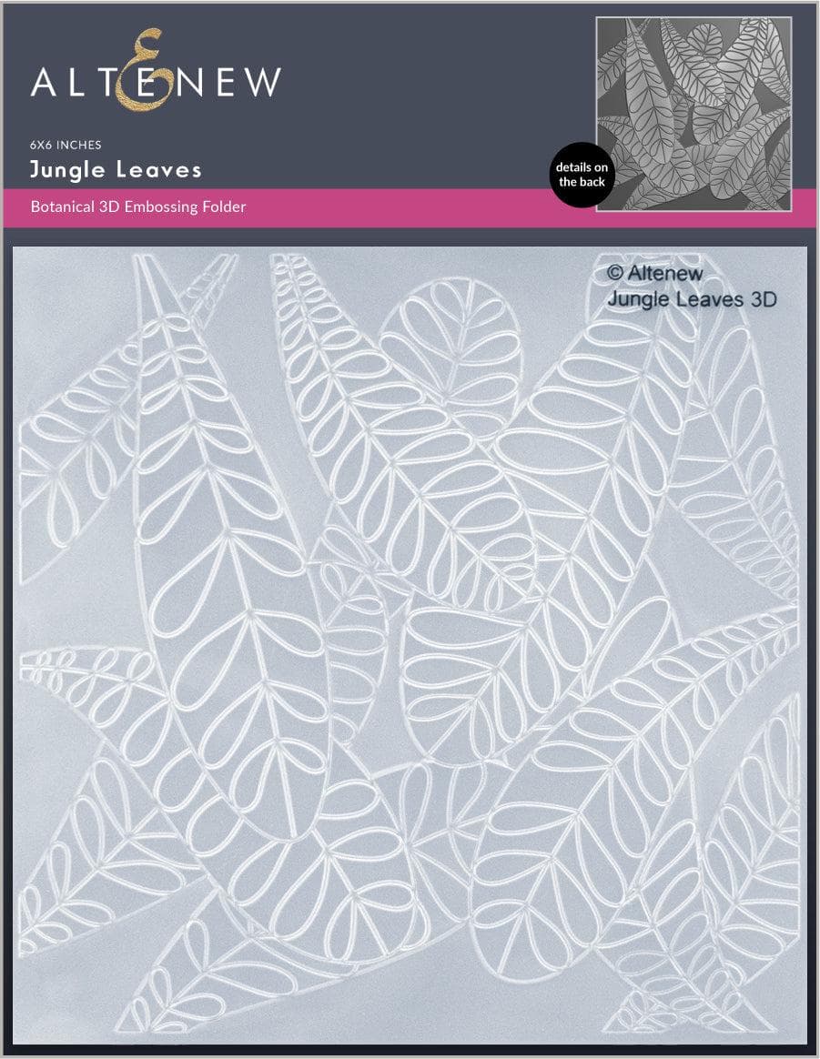 altenew-jungle-leaves-pr-gefolder-3d-botanisch-6x6 image 1