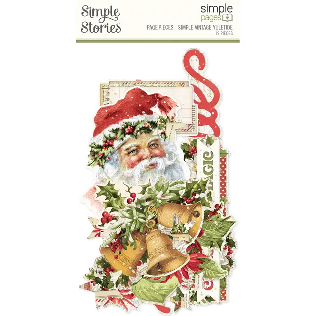 simple-stories-simple-vintage-yuletide-page-pieces-19-teile image 1