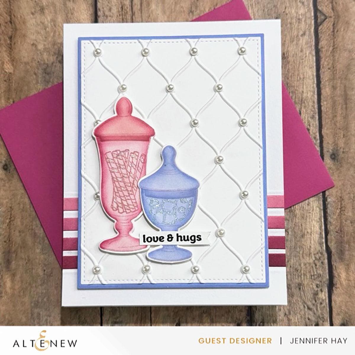 altenew-tasty-treasures-stencil-set-schablone-bonbongl-ser-6x6 image 4